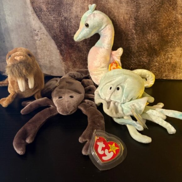 Beanie Babies (4) Total - Picture 2 of 16